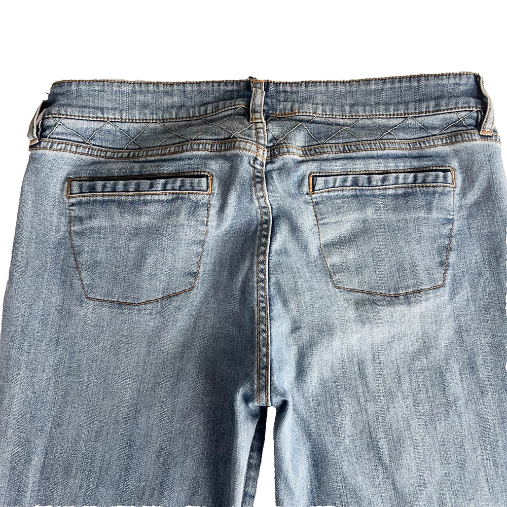Genetic Denim Visionaries Nevena 'The Adriane' Wide Leg Flare Jeans Y2K Indie - Picture 4 of 11